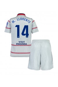 Atletico Madrid Marcos Llorente #14 Jalkapallovaatteet Lasten Kolmas peliasu 2026-27 Lyhythihainen (+ Lyhyet housut)